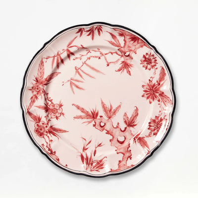 Pink Rocaille Dessert Plates - Set of 6