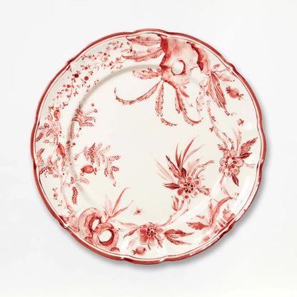 White Rocaille Dinner Plates - Set of 6