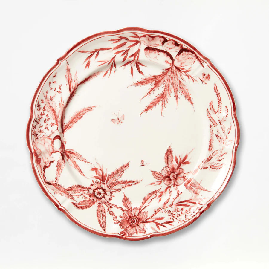 White Rocaille Dinner Plates - Set of 6