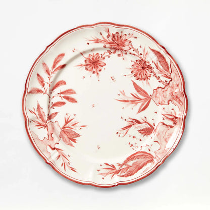 White Rocaille Dinner Plates - Set of 6