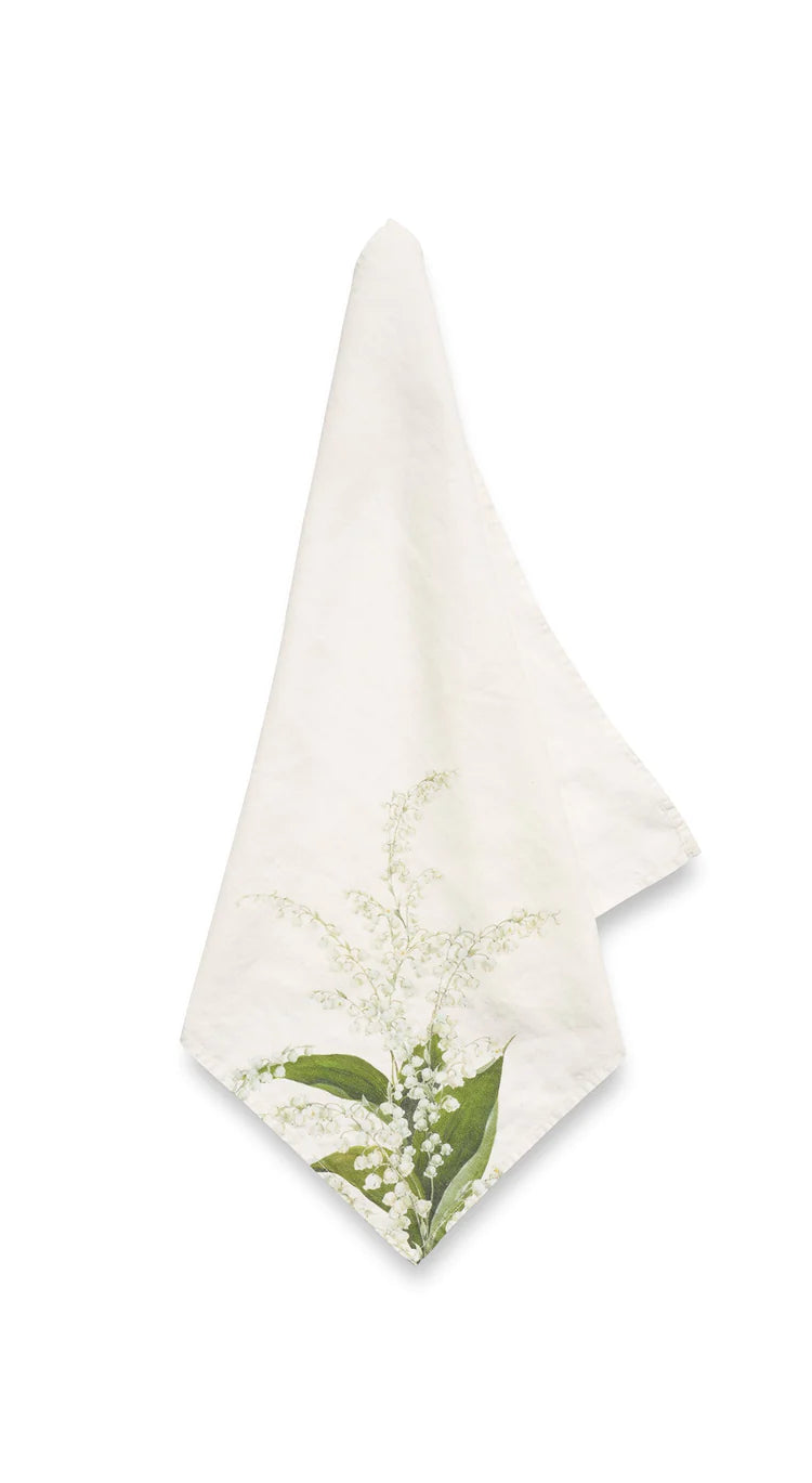 Lily of the Valley Linen Napkin