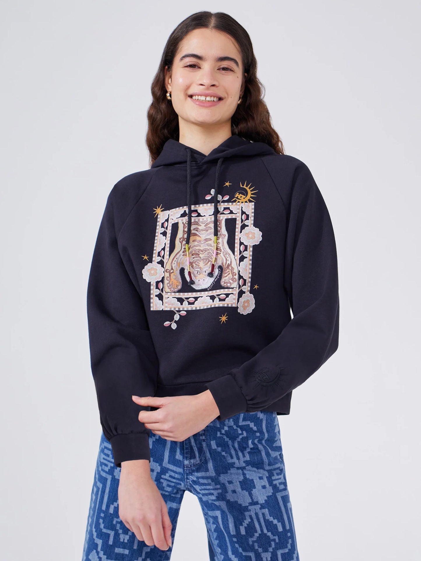 Hayley  Menzies Lotus Tiger Hoodie