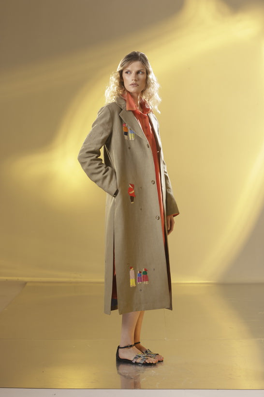 People Linen Coat