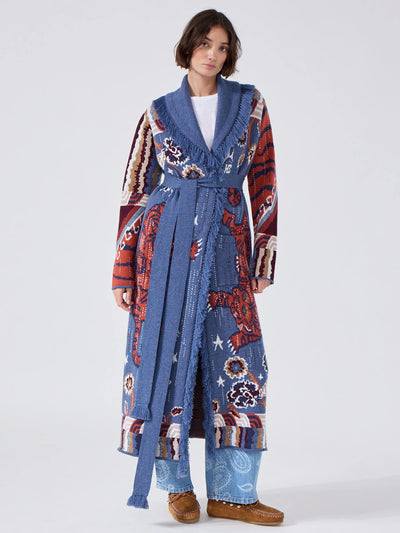 Hayley  Menzies Tibetan Tiger Merino Coat