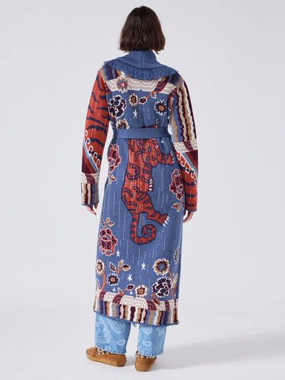 Hayley  Menzies Tibetan Tiger Merino Coat