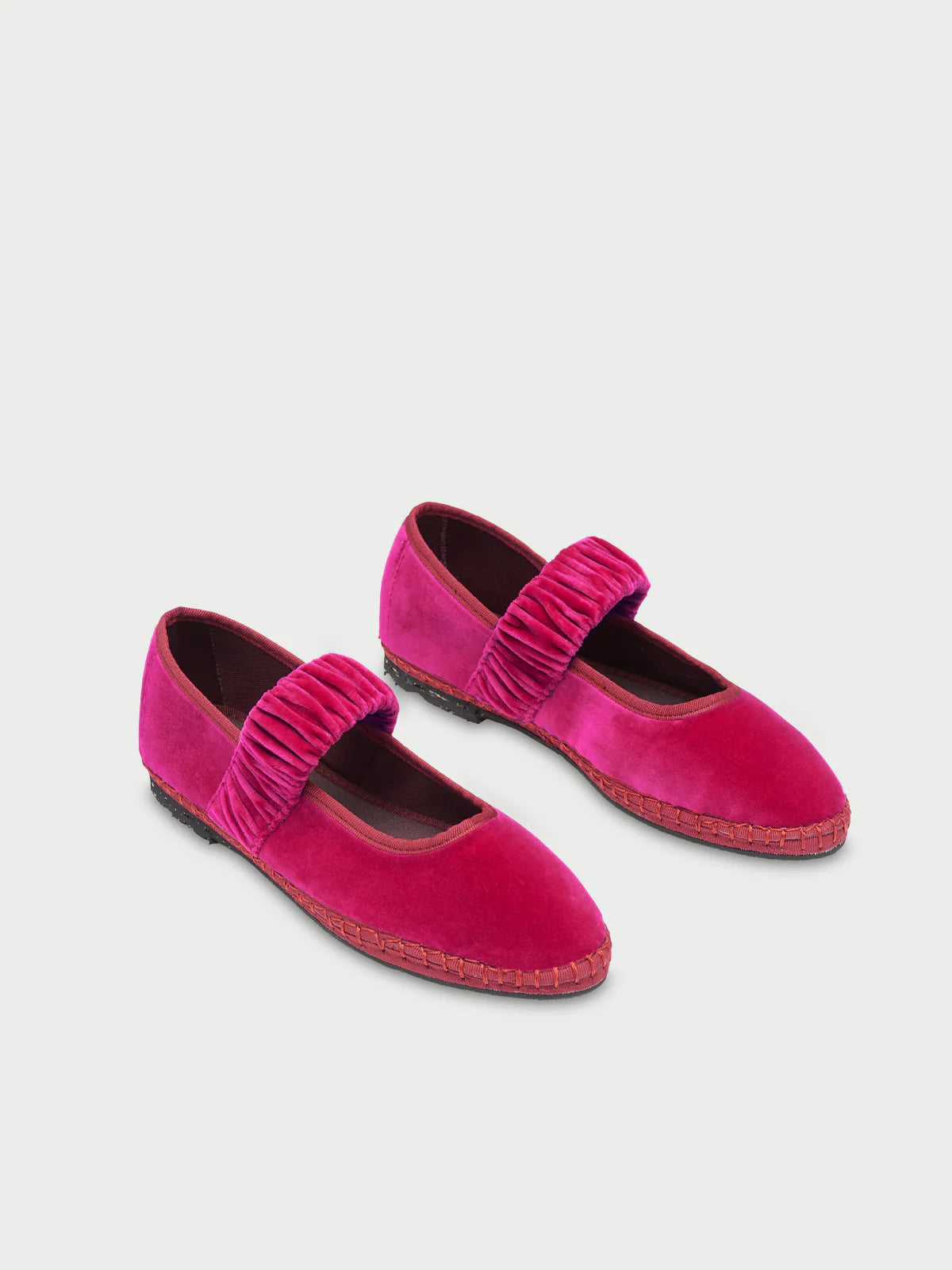 Mafalda Plum Ballerinas