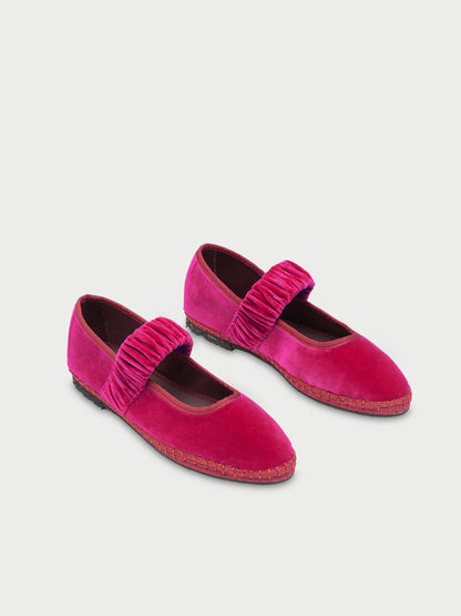 Mafalda Plum Ballerinas