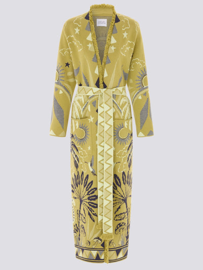 Hayley  Menzies Magic Leopard Duster Green