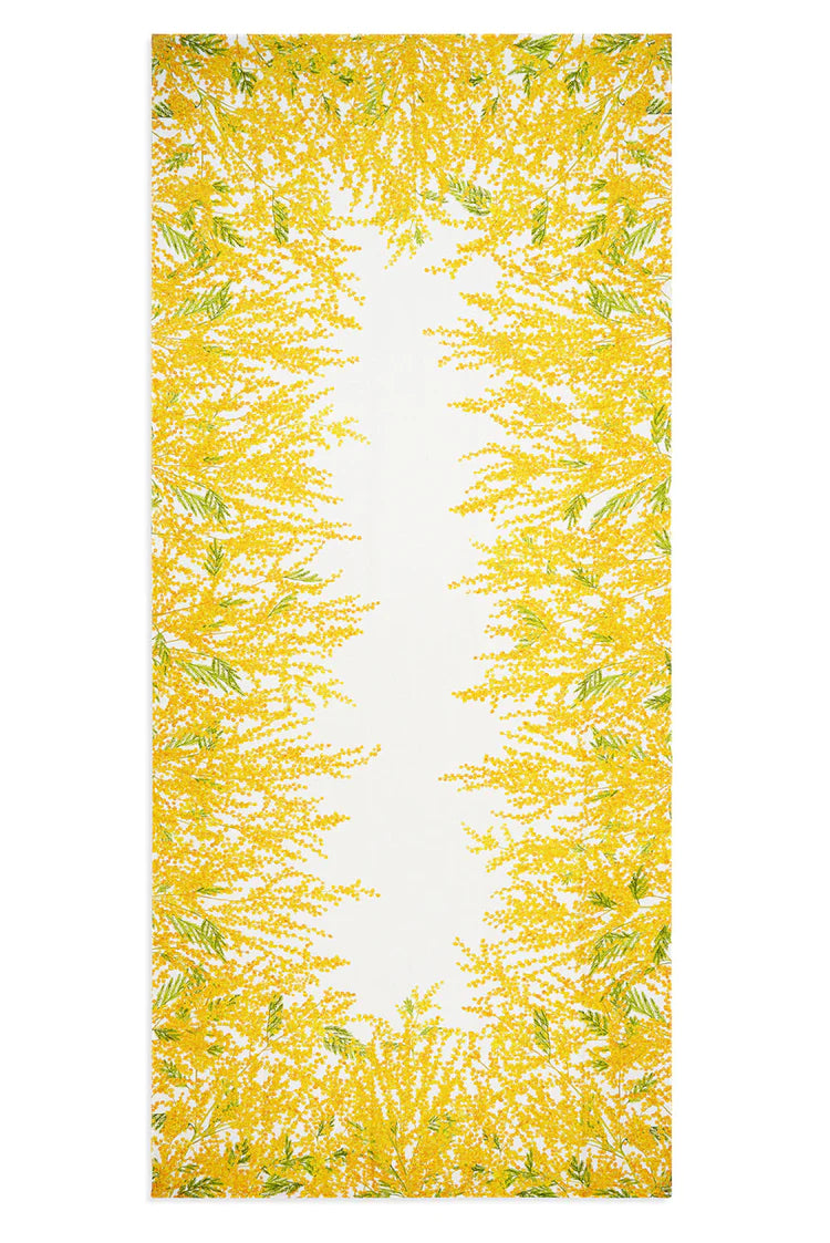 Mimosa Linen Tablecloth