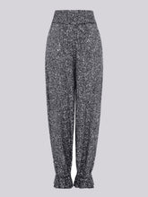 Load image into Gallery viewer, Hayley  Menzies Moonshine Sequin Knt Trousers - Black
