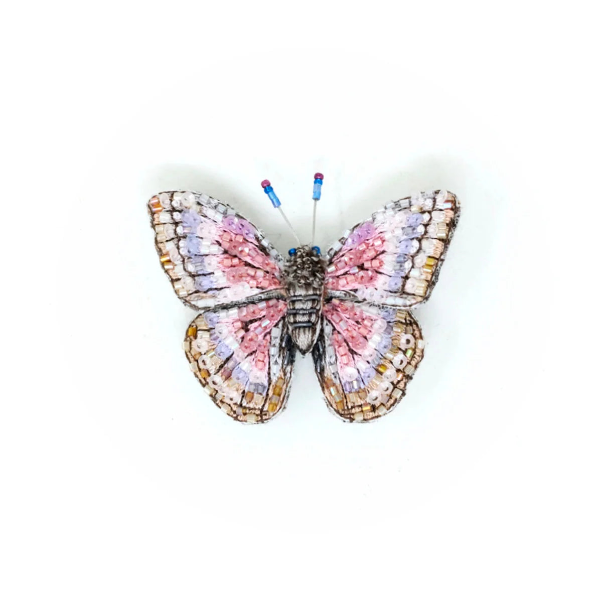 Morpho Godarti Butterfly Brooch Pin