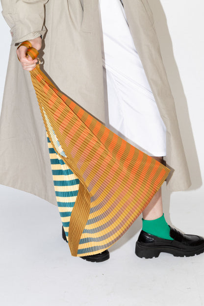 Pleated Y Bag Claudio Ocher