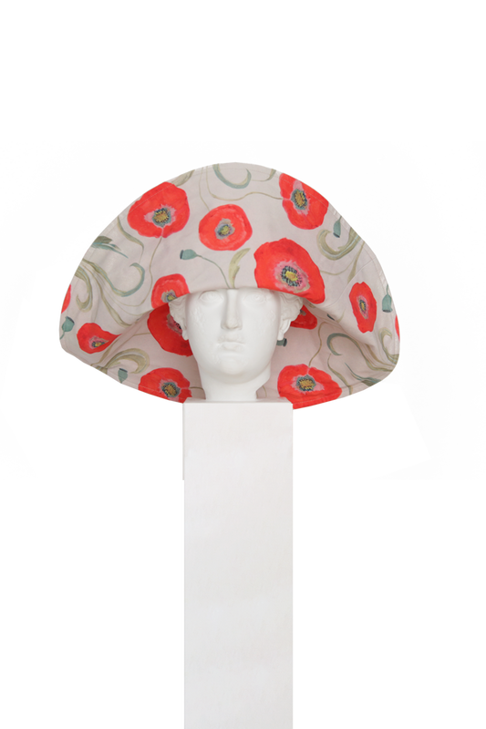 Romualda Poppy Grande Hat