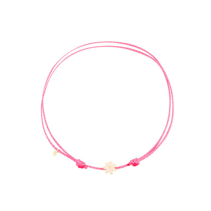 Abracadabra Little Peace & Love Flower Necklace