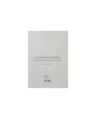 Zenobie Notepad 80 Pages