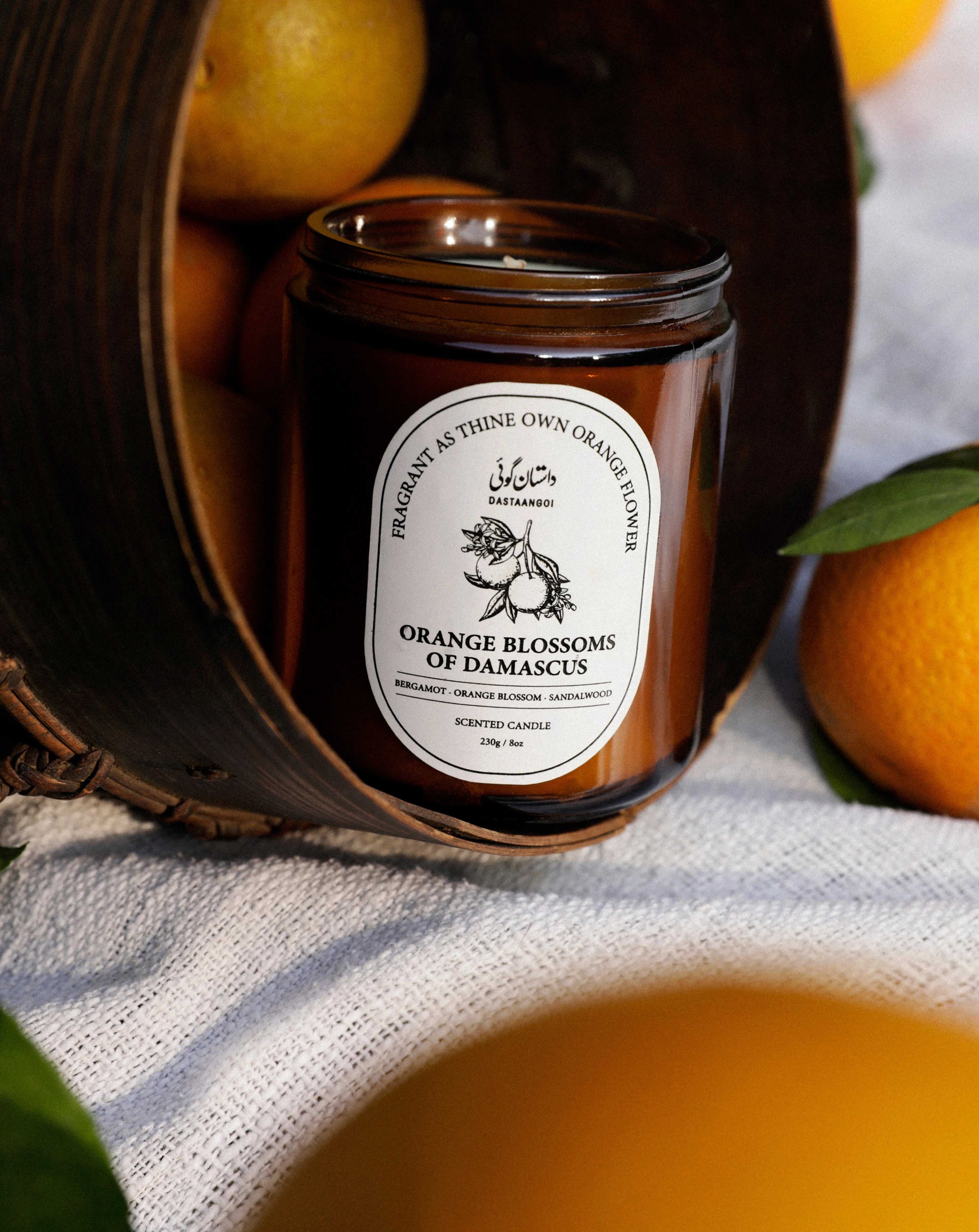 Orange Blossoms of Damascus Candle