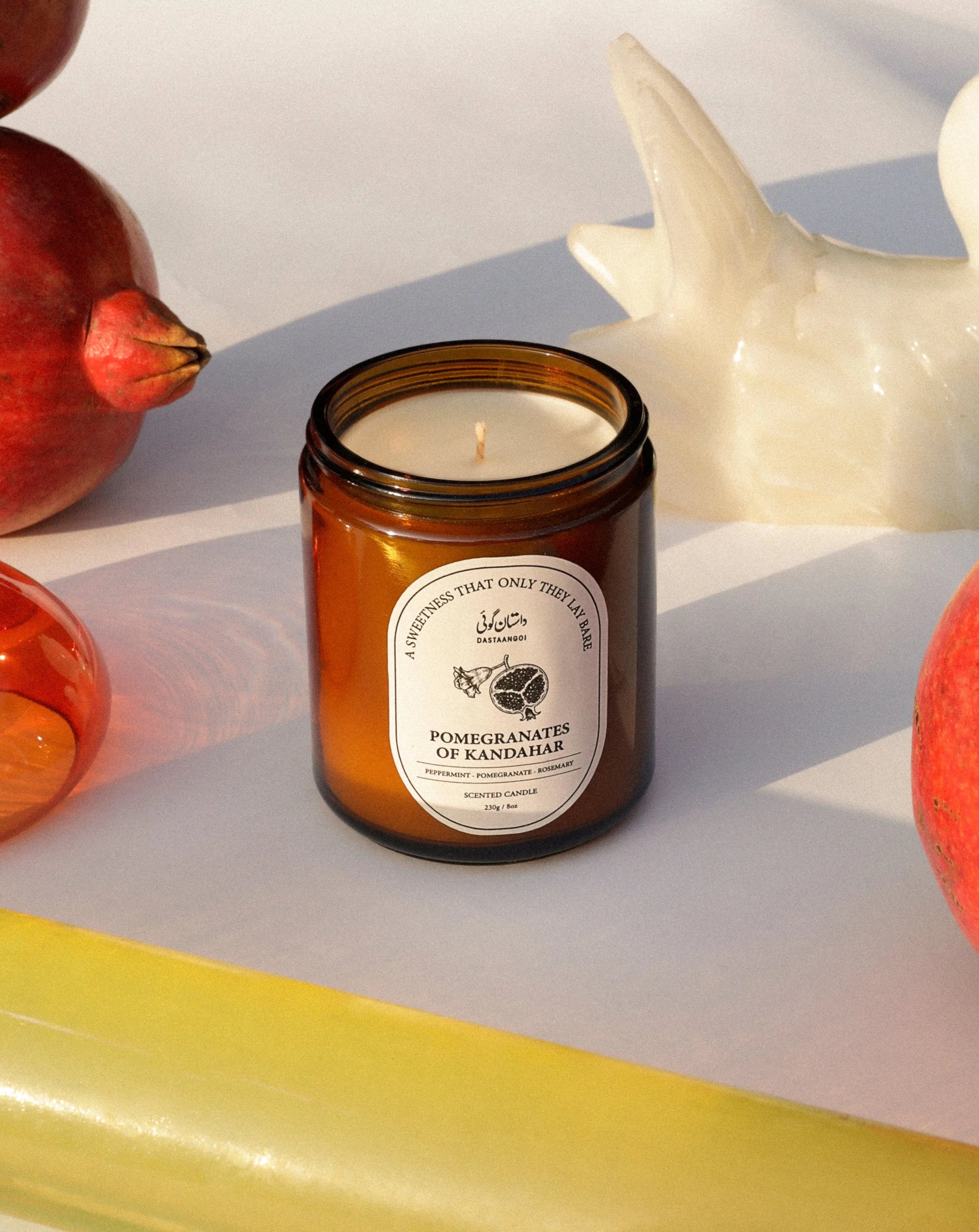 Pomegranate of Kandahar Candle
