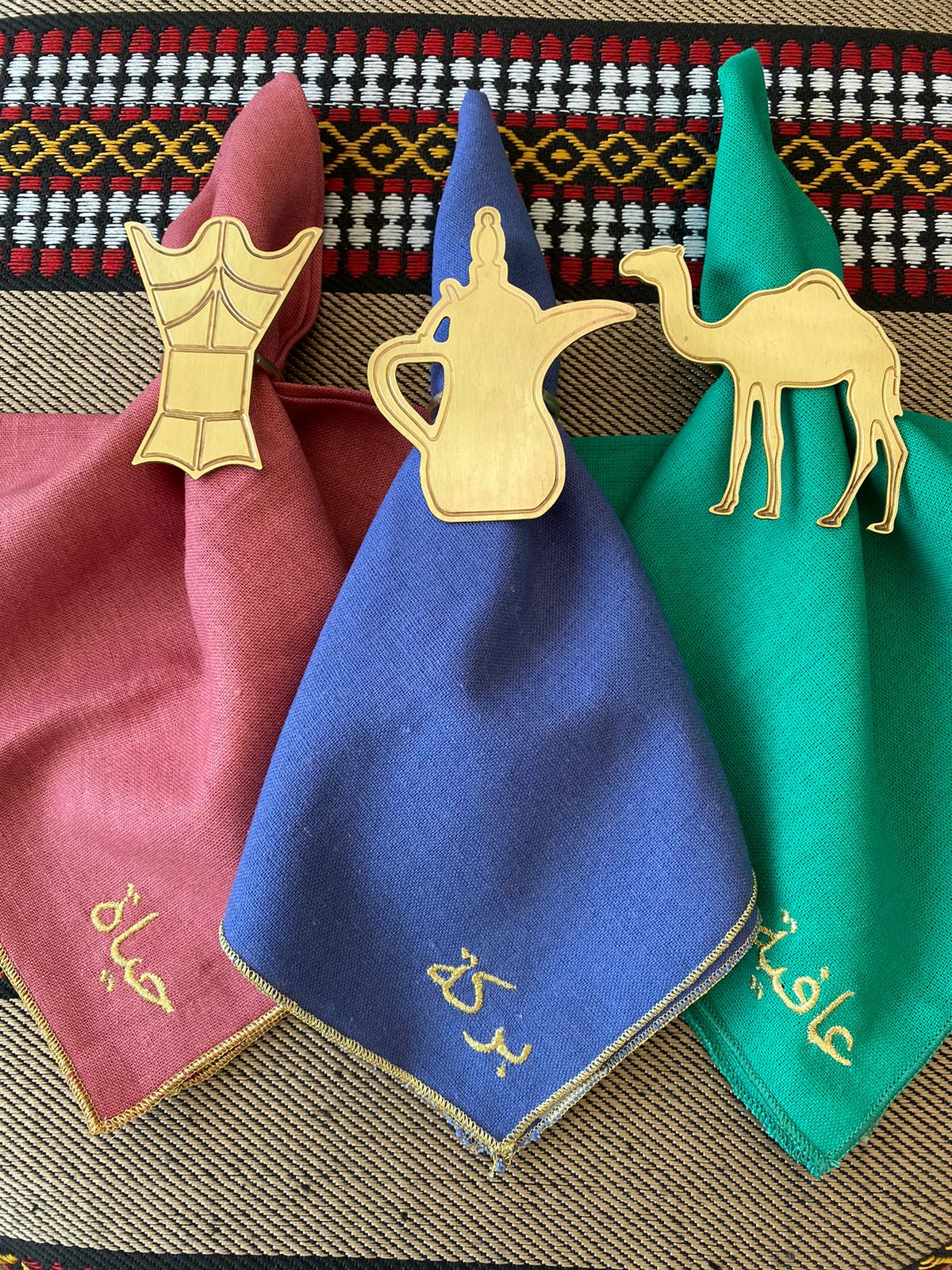 Camel Napkin Ring Holder