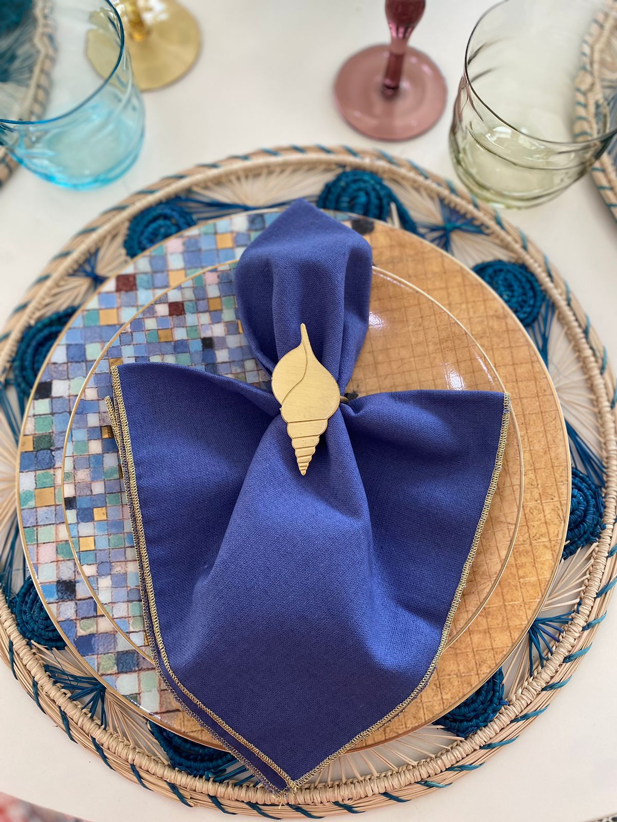 Julie Sahmarani Sea Collection Napkin Ring