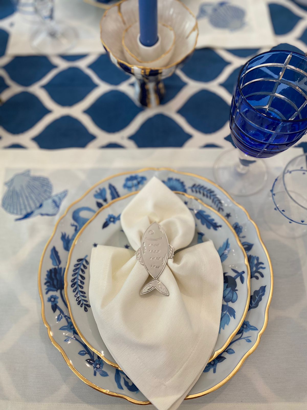 Julie Sahmarani Sea Collection Napkin Ring