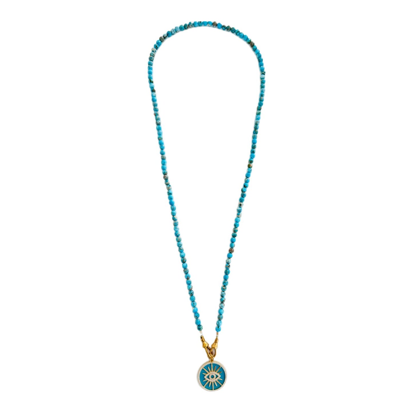 Necklace Jasmin Turquoise - Eye