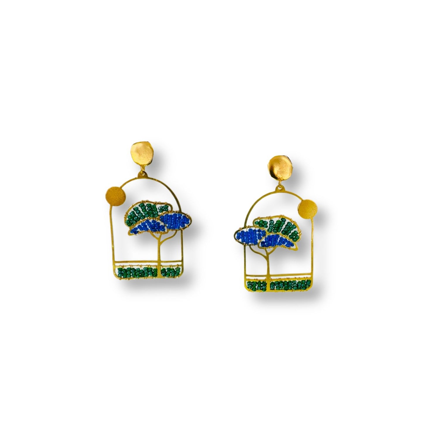 Nounzein Guns N'Roses Earrings - Tree