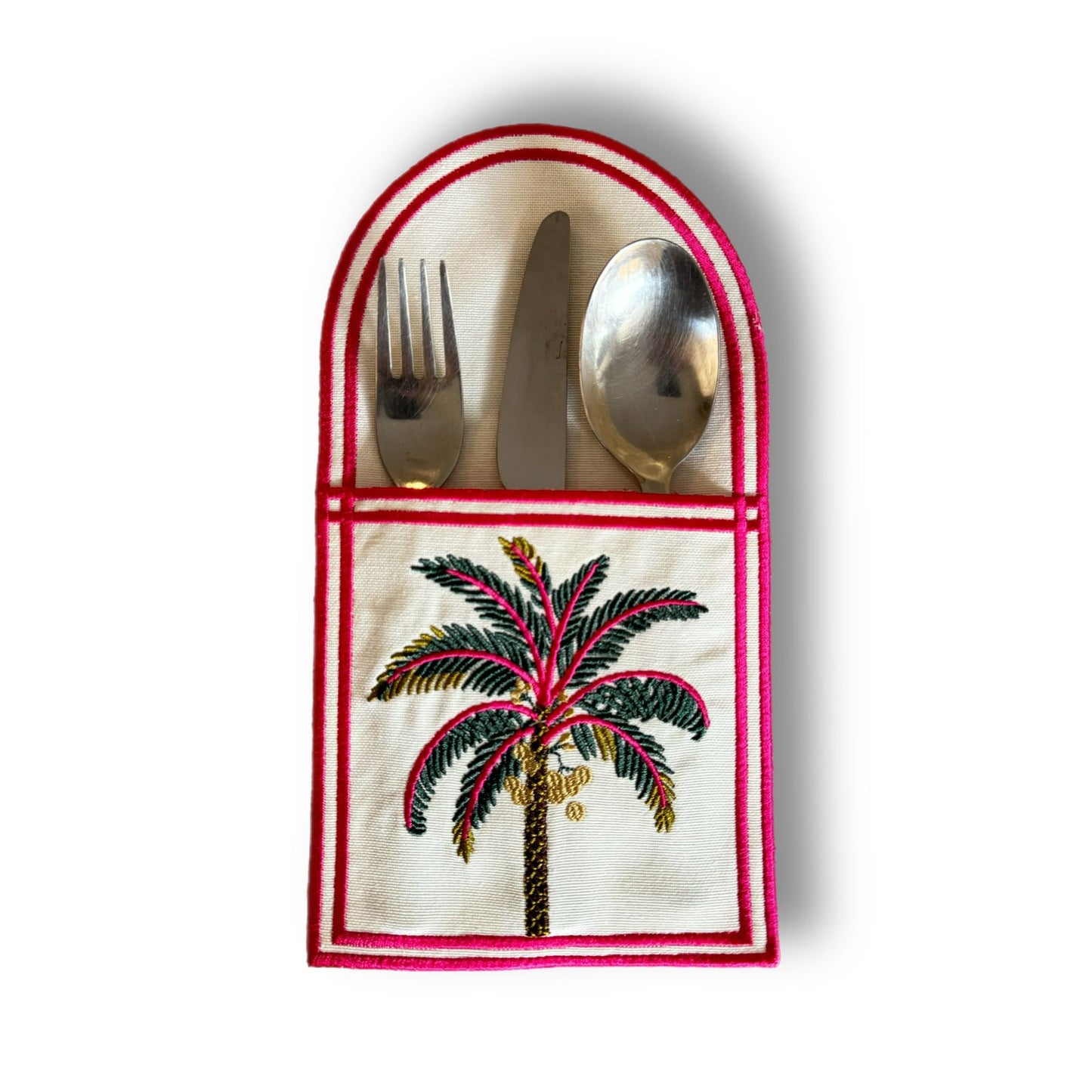 Palm Tree Cutlery Pouch