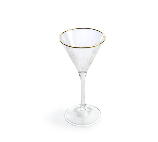 Festive Glass Gold - Set of 4