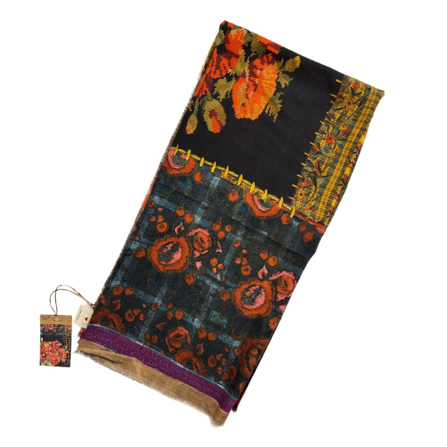 Bokja Wool Silk Scarf