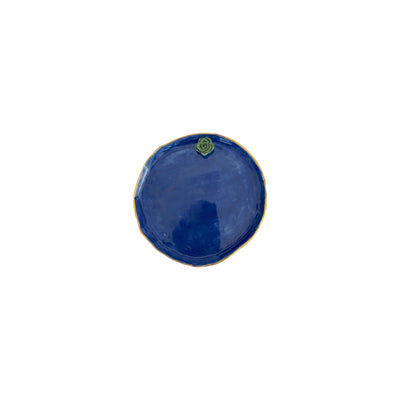 Ceramic Plate with Flower