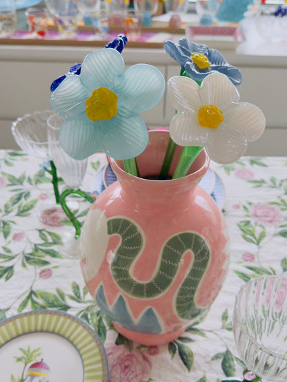 Pink Tulip Vase