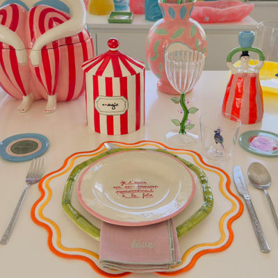 Floria Waterproof Round Placemat