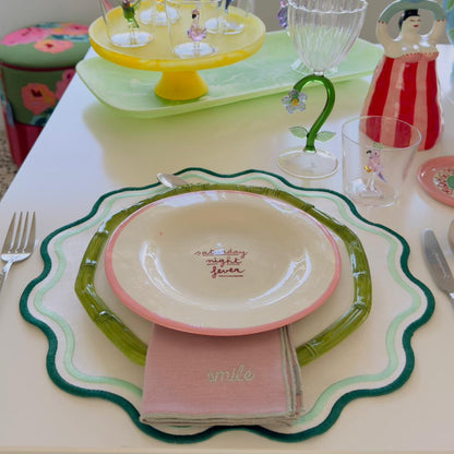 Floria Waterproof Round Placemat