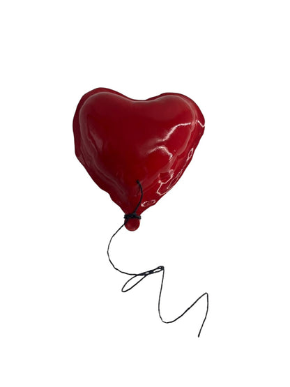 Wall Hanging Heart Balloon Red - Small