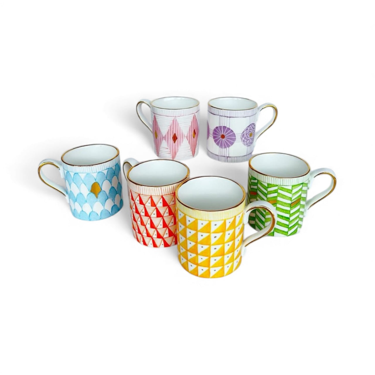 Hand Painted Porcelain Mug