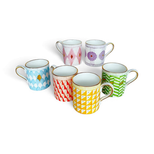 Hand Painted Porcelain Mug