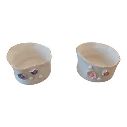Ceramic Bowl Flowers Small