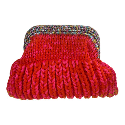 Sis Clutch Bag Red Fluo
