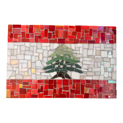 Mosaic Flag Hanging Artwork