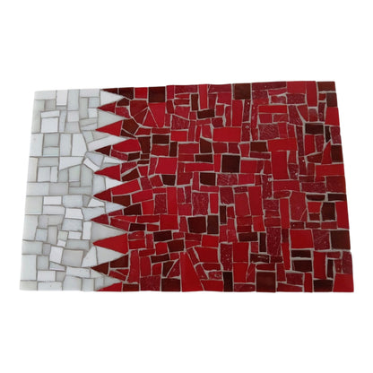 Mosaic Flag Hanging Artwork