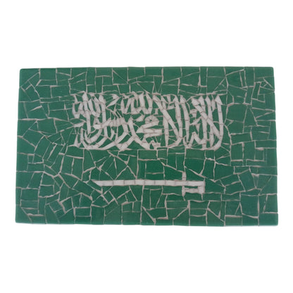 Mosaic Flag Hanging Artwork