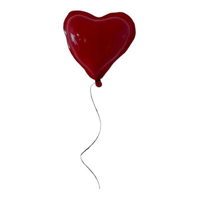 Wall Hanging Heart Balloon Red - Small