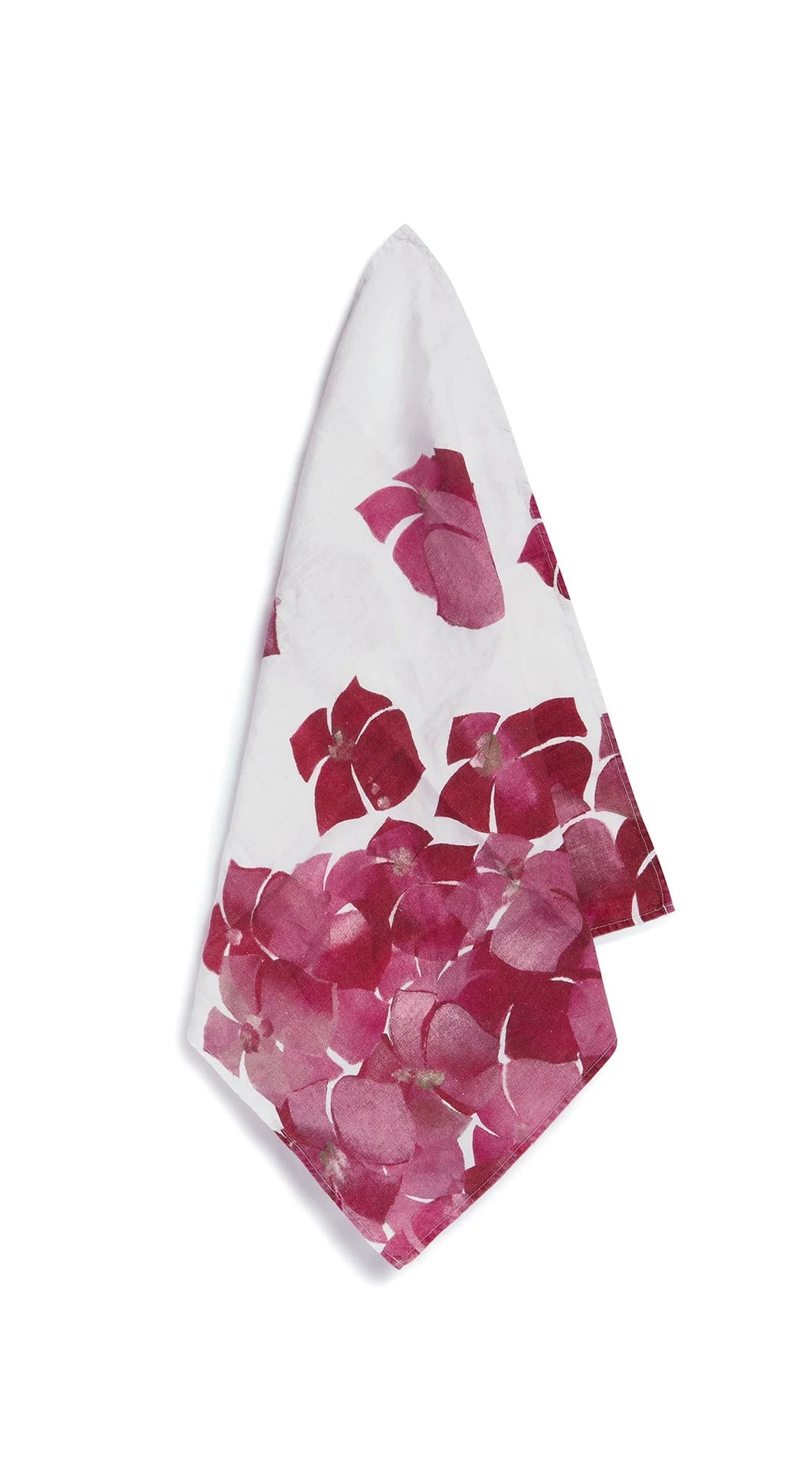 Hydrangea Linen Napkin - Pink