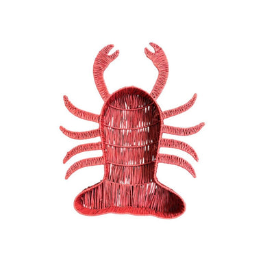 Natural Raffia Basket - Lobster