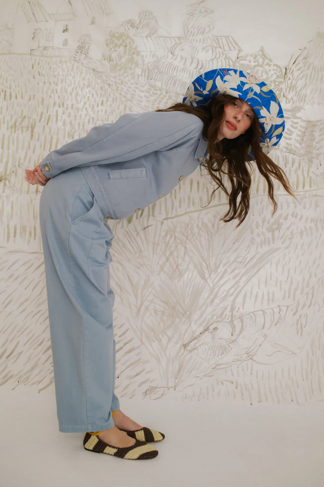 Romualda Lilium Blue Gran Hat