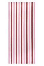 Load image into Gallery viewer, Stripe Linen Tablecloth - Pink. Red &amp; White
