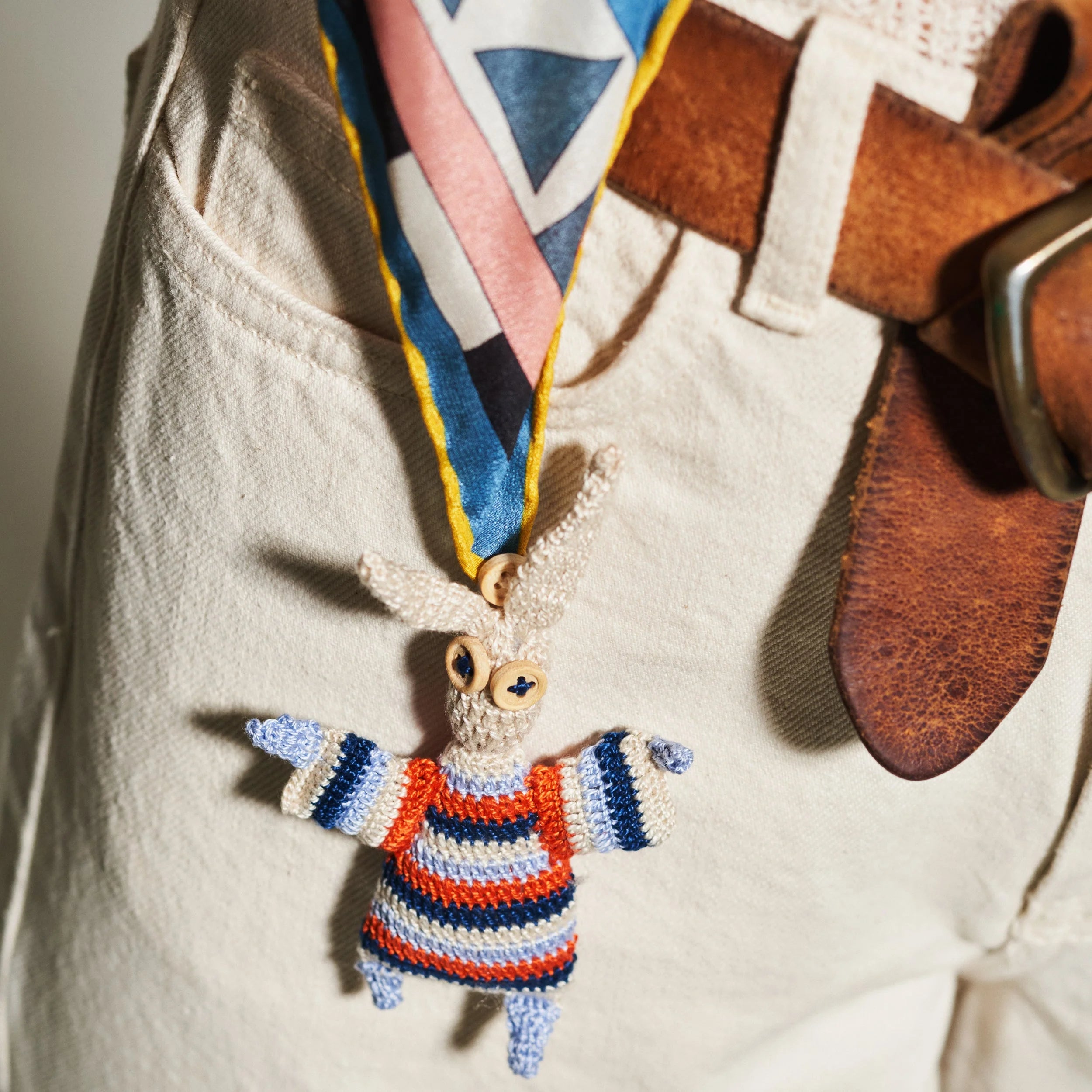 Seeking Hermit Silk Scarf - 137x137 cm