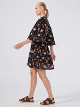 Load image into Gallery viewer, Esmeralda Embroidered Cotton Mini Dress
