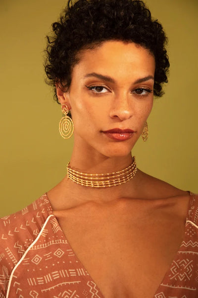 Statement Chocker with Mini Pearls