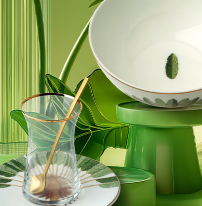 Zarina the Palm Tea Cups - Set of 6